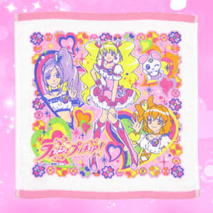 フレッシュプリキュア ハンドタオル