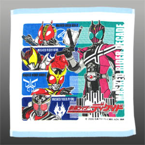 仮面ライダー ディケイド ハンドタオル