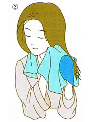 髪も拭ける